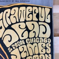 Grateful Dead - 1966 Wes Wilson Poster San Francisco, CA The Fillmore 38