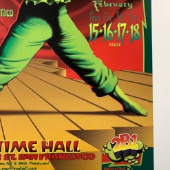 Jim Phillips MHP 112 Phil Lesh And Friends - 2001 Poster Maritime Hall San Fran 1st Gig Posters