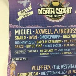 Sold Out Posters North Coast Music Festival - 2018 Poster Chicago, IL Union Park