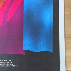 Sold Out Posters Rolling Stones - 2019 Poster No Filter Tour Seattle, WA