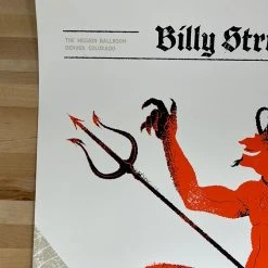 Colorado Billy Strings - 2021 Delicious Design League Poster Denver, CO 10/16 1st