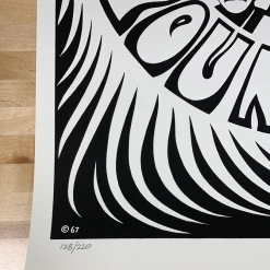 Gig Posters The Beatles - 1967 Jim Phillips Poster 2nd Edition/220 S/N With COA