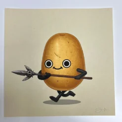 Partisan - 2020 Mike Mitchell Poster Print Food Dudes Potato AP