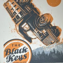 The Black Keys - 2012 John Vogl Poster Portland, ME Gig Posters