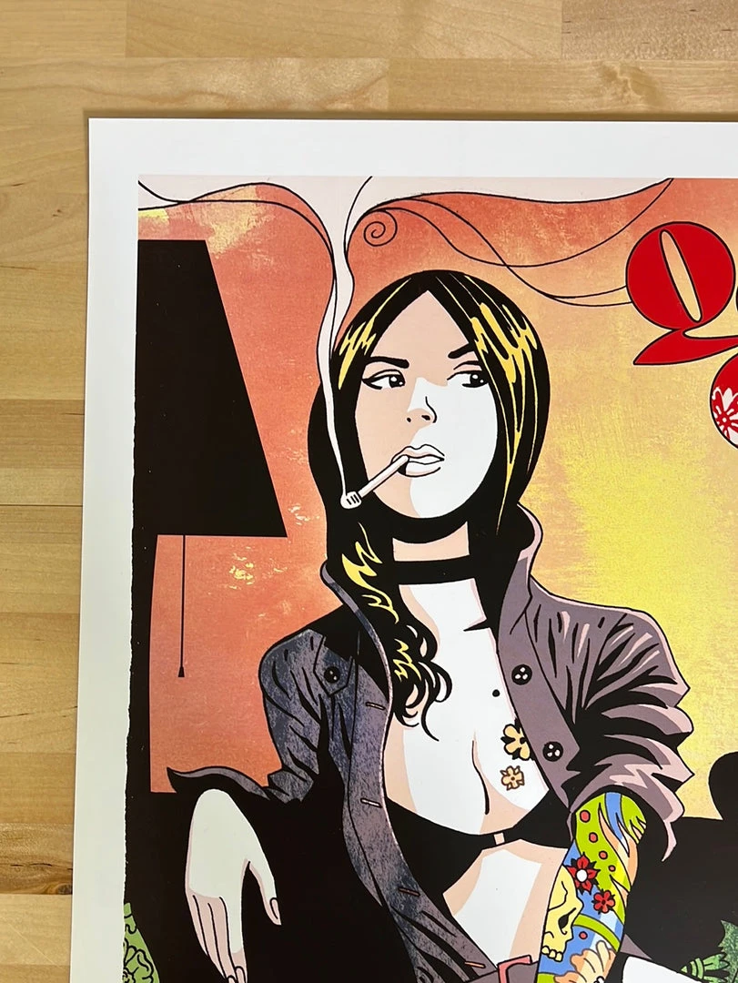 Queens Of The Stone Age - 2011 Craig Phillips Poster New Zealand