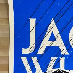 Jack White - 2018 Andrew Vastagh Poster Nashville, TN Bridgestone Arena Gig Posters