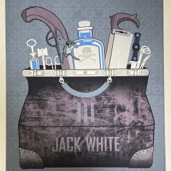 Jack White - 2012 Methane Poster Blackpool, GBR Empress Gig Posters