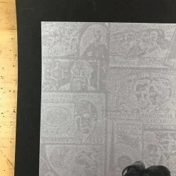 The Raconteurs - 2008 Rob Jones Poster Black Light, Stamps, Jack White Gig Posters