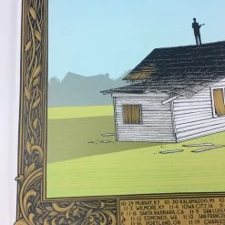 Gig Posters Chris Thile - 2015 Justin Santora Poster Fall Tour