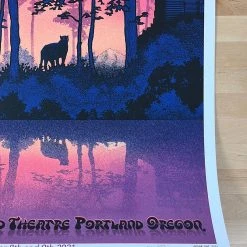 Black Pumas - 2021 EMEK Poster Portland, OR Roseland Theatre Gig Posters