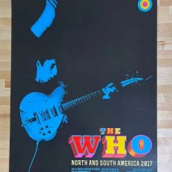 Sold Out Posters The Who - 2017 Poster North & South America Tour Litho Print