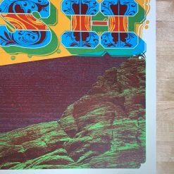 Phish - 2009 Wes Winship 7/31 Poster Morrison, CO Red Rocks Colorado