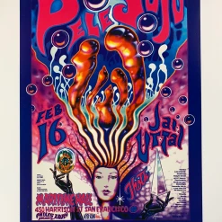 Jim Phillips FD/ID 8 Pele Juju - 1996 Poster Maritime Hall San Fran 1st