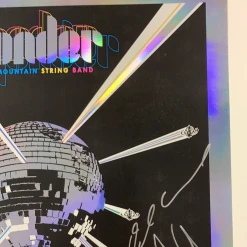 Colorado Yonder Mountain String Band - 2009 Art-i-fact Poster, CO FOIL Fillmore