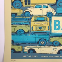 Gig Posters Dave Matthews Band - 2013 Methane Poster Burgettstown, PA