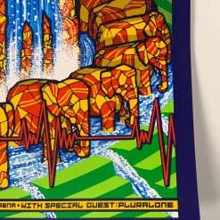 Pearl Jam - 2020 Brad Klausen Poster Phoenix, AZ 1st Ed Gila River Arena Gig Posters