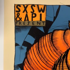 Gig Posters Flatstock 6 - 2005 Jay Ryan Poster Austin, TX Austin Convention Center