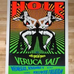 TAZ Hole - 1994 T.A.Z. Poster Los Angeles, CA Palladium 1st Ed Gig Posters