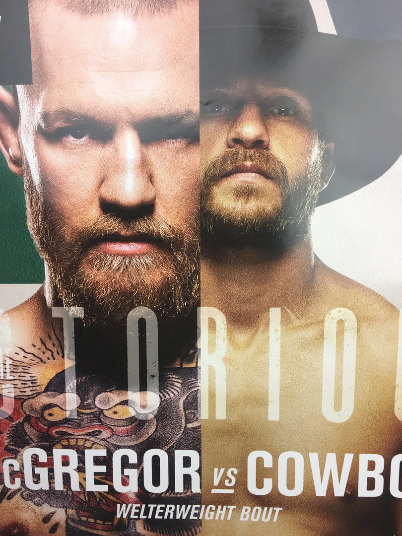 Sold Out Posters UFC 256 - 2020 Poster McGregor Vs Cowboy