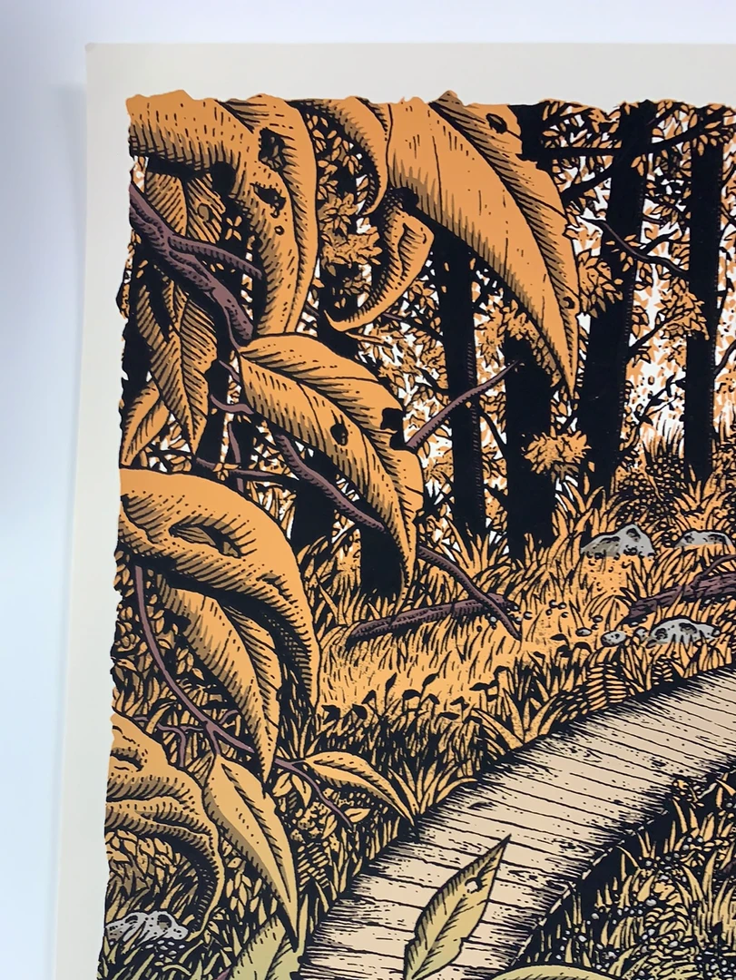 Gig Posters Greensky Bluegrass - 2017 Neal Williams Poster Fall Tour