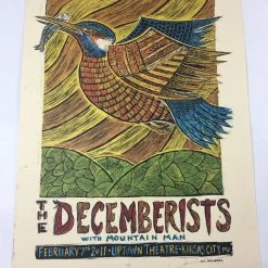 Gig Posters The Decemberists - 2011 Dan Grzeca Poster Kansas City, MO Uptown Theater