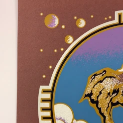 Yonder Mountain String Band - 2005 Gary Houston Poster Spring Tour