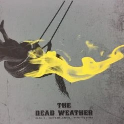 The Dead Weather - 2010 Todd Slater Poster Tulsa, OK Cain's Ballroom