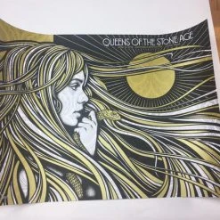Queens Of The Stone Age - 2018 Todd Slater Poster Austin, TX Austin 360 Amphithe