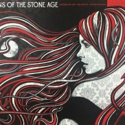 Queens Of The Stone Age - 2017 Todd Slater Poster Detroit, MI Fox Theatre