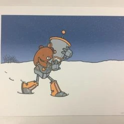 Best Friends - 2008 Mike Budai Poster Art Print