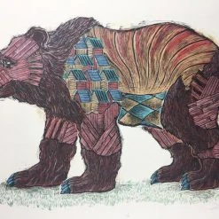 Last American Bear - 2010 Dan Grzeca Poster Art Print Art Prints