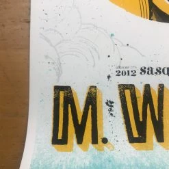 M. Ward - 2012 Eric Nyffeler Poster Sasquatch Festival