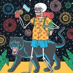 Lollapalooza - 2019 Luke Pelletier Poster Chicago Grant Park 1st Edition