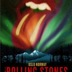 Sold Out Posters Rolling Stones - 2014 Official Poster Oslo Norway #2 Gig Posters