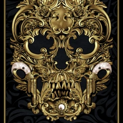 Guns N' Roses - 2021 Anthony Petrie Poster Flocked 1st Edition