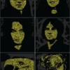 The Dead Weather - 2009 Todd Slater Jack White Velvet Poster Set Gig Posters