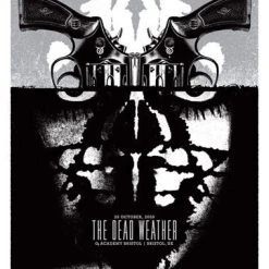 The Dead Weather - 2009 Aesthetic Apparatus Poster Bristol Jack White